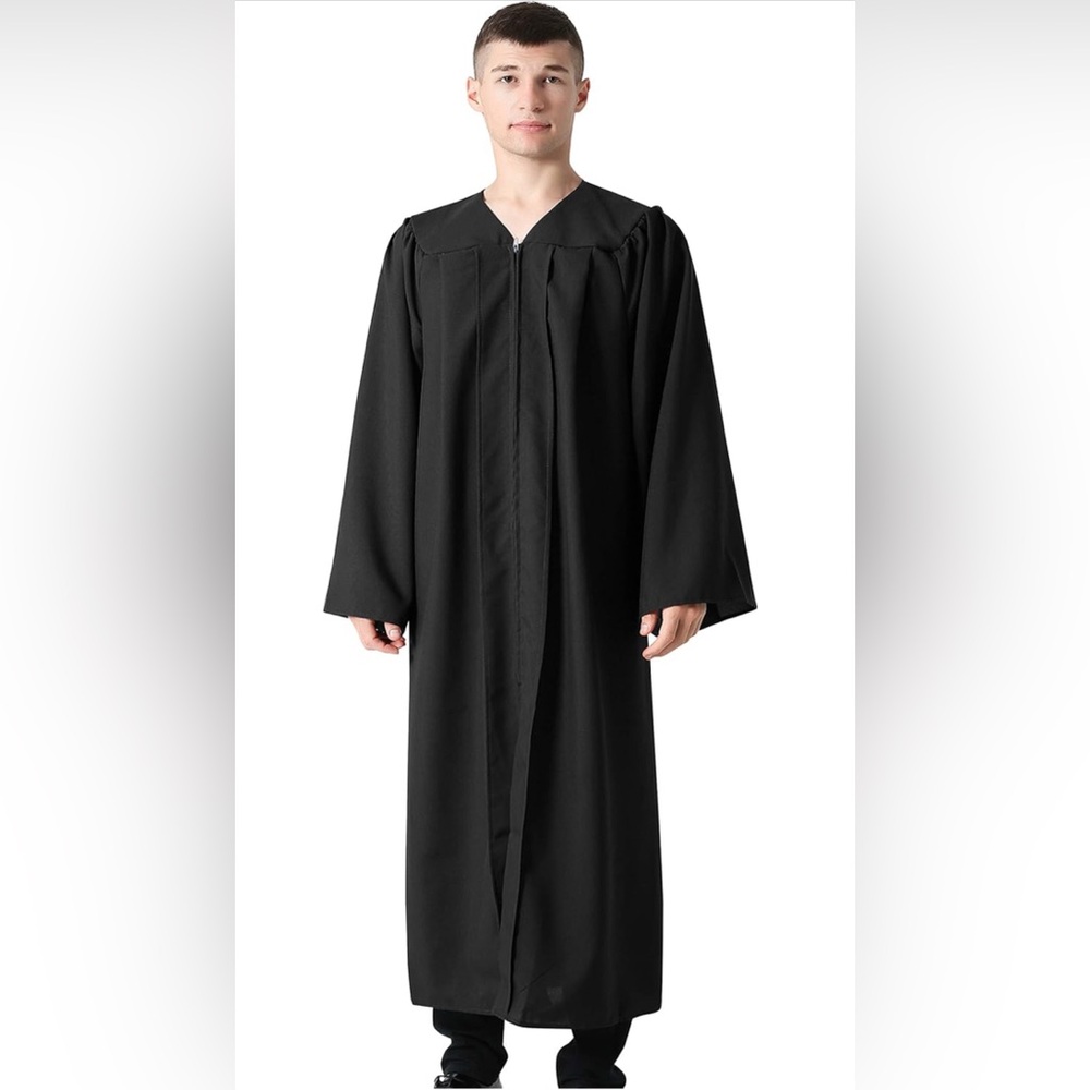 Unisex Graduation Gown for High School & Bachelor | Choir Robes for Church |